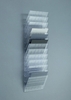 DURABLE Wandprospekthalter Wand-Prospekt.12xA4 Flexi.Q.Tr DIN A4 12-Fach Transparent
