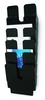 DURABLE Wandprospekthalter Wandprospekthalter A4 Hoch Sch DIN A4 hoch 6-Fach Schwarz