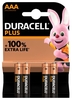 DURACELL Batterien Duracell Micro Bat.Plus 4St Micro AAA 1.5 V