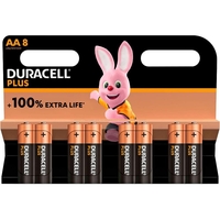 DURACELL Batterien PLUS Mignon AA 1, 5 V - 8 Stück