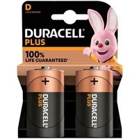 DURACELL Batterien PLUS Mono D 1, 5 V - 2 Stück