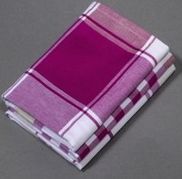 Dyckhoff Geschirrtücher 50 cm x 70 cm burgund