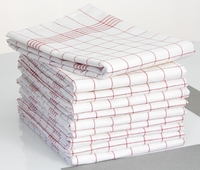 Dyckhoff Geschirrtücher 50 cm x 70 cm rot