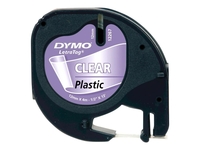 DYMO LetraTag Band 12mm x 4m transp. transparent