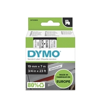 DYMO® Original D1-Schriftband für LabelManager™ 19mm x 7m - schwarz auf weiss