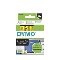 DYMO® Original D1-Schriftband für LabelManager™ 24mm x 7m - schwarz auf gelb