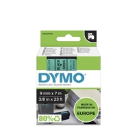 DYMO® Original D1-Schriftband für LabelManager™ 9mm x 7m - schwarz auf grün