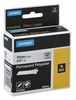 DYMO® Original IND-Schriftband für Rhino™ 19mm x 5, 5m - schwarz auf transparent