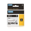 DYMO® Original IND-Schriftband für Rhino™ Vinyl 12mm x 5, 5m - weiss auf schwarz