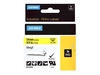 DYMO® Original IND-Schriftband für Rhino™ Vinyl 19mm x 5, 5m - schwarz auf gelb