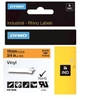 DYMO® Original IND-Schriftband für Rhino™ Vinyl 19mm x 5, 5m - schwarz auf orange