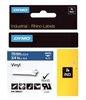 DYMO® Original IND-Schriftband für Rhino™ Vinyl 19mm x 5, 5m - weiss auf blau