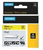 DYMO® Original IND-Schriftband für Rhino™ Vinyl 24mm x 5, 5m - schwarz auf gelb