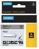 DYMO® Original IND-Schriftband für Rhino™ Vinyl 24mm x 5, 5m - schwarz auf grau