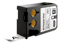 DYMO® Original XTL™ Schriftband 24mm x 7m - schwarz auf transparent