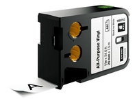 DYMO XTL Vinyl Permanentband Schwarz auf Weiß (24 mm x 7 m)