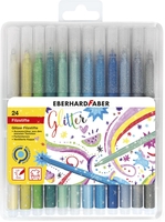 EBERHARD FABER Filzstifte Filzstifte Glitzer 24st 3.0 mm Mehrfarbig