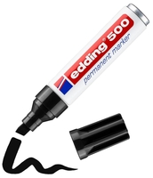 edding 500 Permanentmarker 2, 0 - 7, 0 mm - schwarz