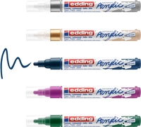 edding Acrylstifte festlich 2.0 - 3.0 mm Mehrfarbig