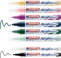 edding Acrylstifte nordic 1.0 + 2.0 + 3.0 mm Mehrfarbig