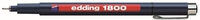 edding Fineliner 1800 0.25 mm Schwarz