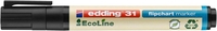 edding Flipchart-Marker 31 1.5 - 3.0 mm Schwarz