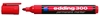 edding Permanentmarker Edding Marker 300 rot,  1 Stk 1.5 - 3.0 mm Rot