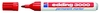 edding Permanentmarker Edding Marker 3000 rot,  1 Stk. 1.5 - 3.0 mm Rot