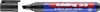 edding Permanentmarker Edding Marker 33 schwarz 10St 1.0 - 5.0 mm Schwarz