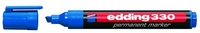 edding Permanentmarker Edding Marker 330 blau,  1 Stk 1.0 - 5.0 mm Blau