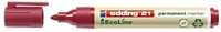 edding Permanentmarker Edding Perm.-M.21/rot/10er 1.5 - 3.0 mm Rot