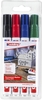 edding Permanentmarker Edding Permanentmarker fs 4St 1.0 - 5.0 mm Mehrfarbig