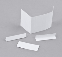 EICHNER Beschriftungsschilder 6, 0 x 1, 4 cm weiß