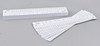 EICHNER Beschriftungsschilder Terminstreifen Zubehör F. 28, 0 x 1, 12 cm weiß