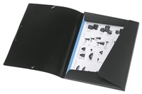 EICHNER Eckspanner Eckspann/College Mappen sz DIN A4 schwarz