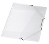 EICHNER Eckspanner Eckspann/College Mappen Tran DIN A4 transparent