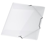 EICHNER Eckspanner Eckspann/College Mappen Tran DIN A4 transparent