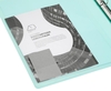 EICHNER Präsentationsringbücher Eichner Pr-Rb. 2-Ringm. gr-tr 2.5 cm DIN A4 grün-transparent
