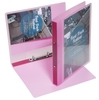 EICHNER Präsentationsringbücher Eichner Pr-Rb. 2-Ringm. rt-tr 2.5 cm DIN A4 rot-transparent