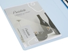 EICHNER Präsentationsringbücher Eichner Pr-Rb. 4-Ringm. bl-tr 2.5 cm DIN A4 blau-transparent