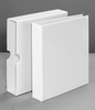 EICHNER Präsentationsringbücher PVC-Schuber+Ringbuch A4 6cm 6 cm DIN A4 weiß