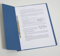 Einhakhefter Einhakhefter,  blau DIN A4 blau