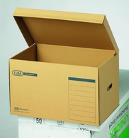 ELBA Archivcontainer ELBA Klappdeckel-Container für Ordner 54, 5 x 36, 0 x 32, 0 cm