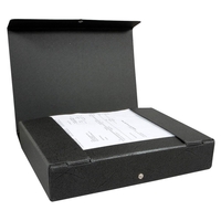 ELBA Heftbox 6, 5 cm - schwarz marmoriert