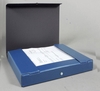 ELBA Heftboxen Sammelbox A4 blau 40mm DIN A4 Blau