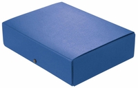 ELBA Heftboxen Sammelbox A4 blau 80mm DIN A4 Blau