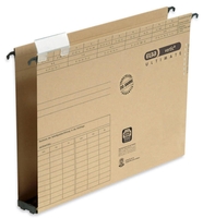 ELBA Hängesammler Hängesammler vertic 4cm 25St. DIN A4 4 cm Braun