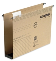 ELBA Hängesammler Hängesammler vertic 6cm 25St. DIN A4 6 cm Braun