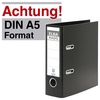 ELBA Ordner 7.5 cm DIN A5 hoch Kunststoff schwarz