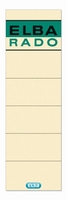 ELBA Rückenschilder ELBA Rückenschild 75/80 10 St. 8 cm beige